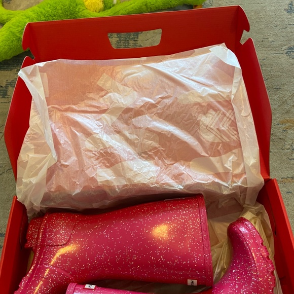 Girls Hunter Boots Glitter - Picture 4 of 6